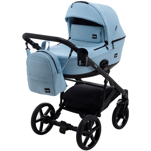 Коляска 2 в 1 Bair Kiwi Soft BKS-027 голубой фото 10
