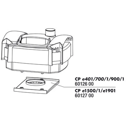 Нижняя крышка головы JBL Verteilerplatte Wassereinlauf для фильтров CristalProfi е700/е900 (60126): Производитель JBL