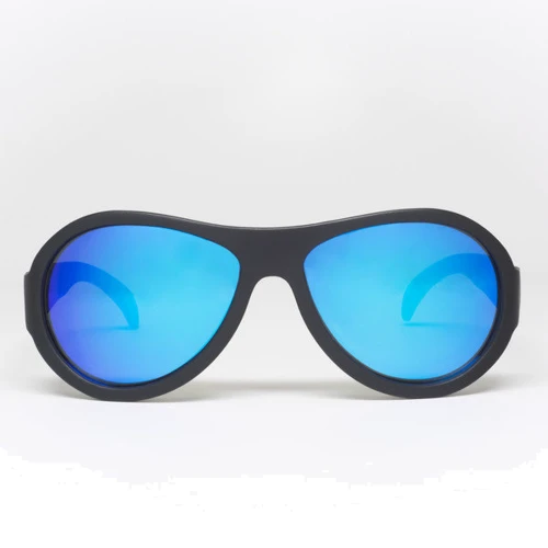 Детские солнцезащитные очки Babiators Black Ops Black Blue Lenses (7-14 лет): Пол Для детей