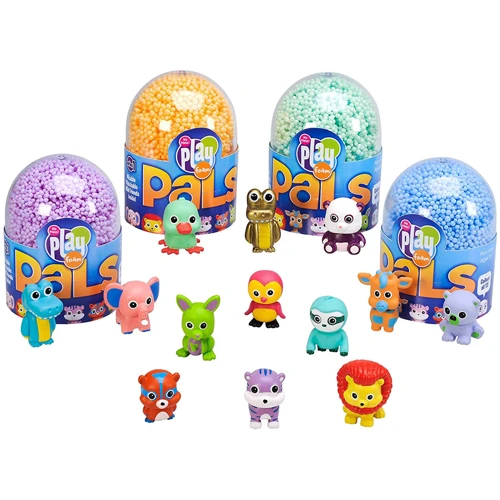 Набор шарикового пластилина EDUCATIONAL INSIGHTS - ВЕСЕЛЫЕ ЗВЕРЯТА (с фигуркой внутри) (EI-1970)