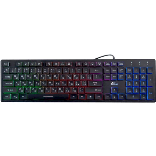 Клавіатура Frime Moonfox Rainbow RUS/UKR USB (FLK18220)