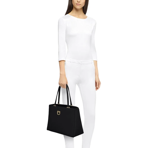 Женская сумка тоут Furla Belvedere M черная (1008016): Тип Сумки