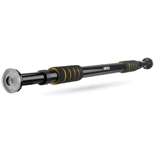Турник раздвижной GYMTEK 63-100см черно-желтый (5907766667575)