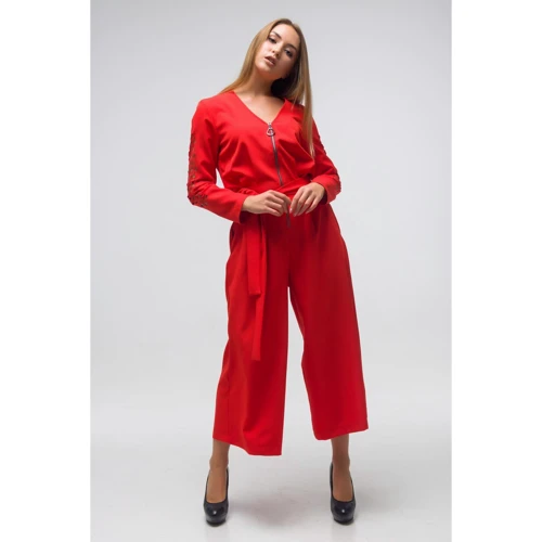 Комбинезон FLFashion Грифон ТКГ 2712 XL красный: Страна производитель Украина