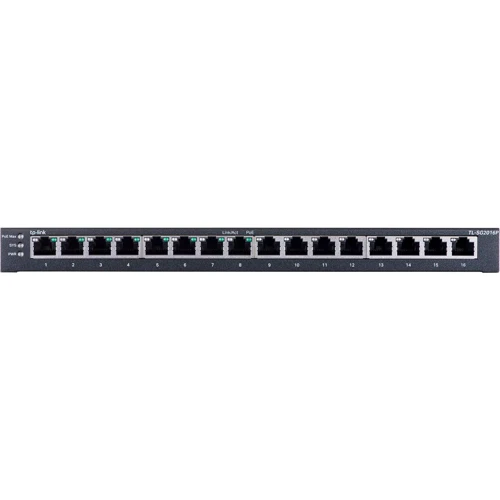 Мережевий комутатор TP-Link TL-SG2016P: Порти только Gigabit Ethernet (10/100/1000)