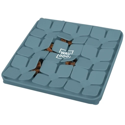 Килимок WAUDOG Silicone для пошуку корму сірий 205х205х17 мм (235111): Тип Лизательные коврики