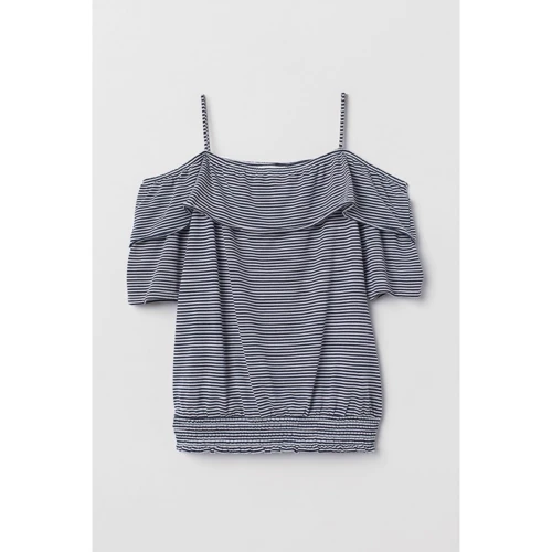 Топ H & M 911-6941619 146-152 см чорно-біла