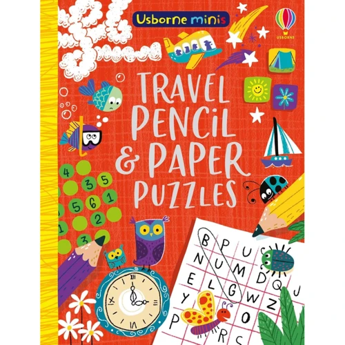 Travel Pencil and Paper Puzzles / Пазли з олівцем і папером для подорожей