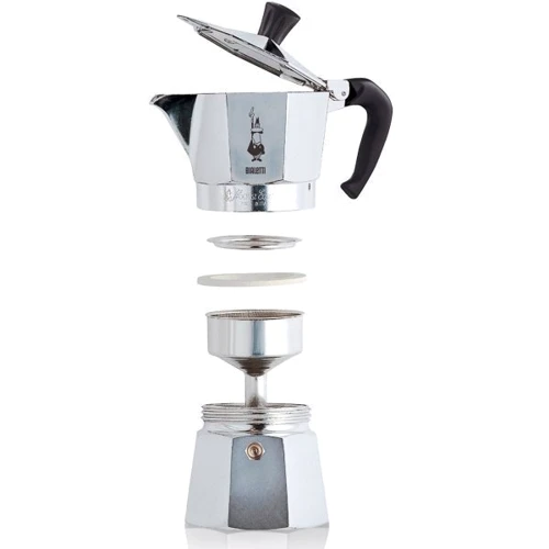 Гейзерна кавоварка Bialetti Moka Express на 6 чашок 300 мл (6TZ 0001163): Обсяг, л 0.3