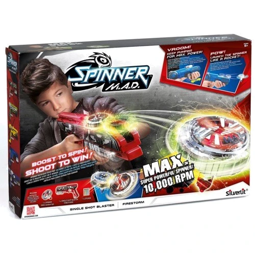 Игровой набор Spinner M.A.D. Бластер: Огненный шторм (86301)