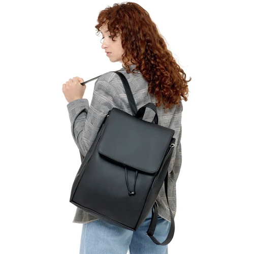 Жіночий рюкзак Sambag Loft LZN чорний (22400001): Тип Рюкзаки