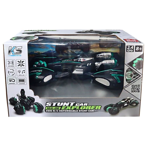 Игрушечный автомобиль трюковый KS Drive Lobster на радиоуправлении 1:14 черный (SL-432ABl) фото 14