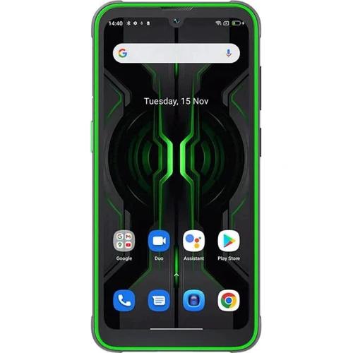 Смартфон Blackview BV5200 Pro 4/64GB Navy Green: Процессор Mediatek MT6765 Helio G35 (12 nm) Octa-core (4x2.3 GHz Cortex-A53 & 4x1.8 GHz Cortex-A53) PowerVR GE8320