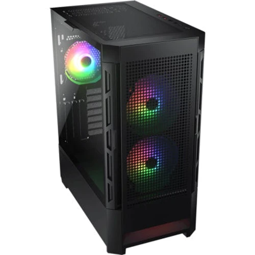 Корпус Cougar Airface RGB Black (CGR-5ZD1B-AIR-RGB): Типоразмер Midi-Tower