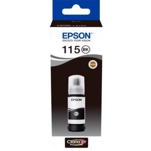 Чернила Epson 115 EcoTank Black (C13T07C14A): Цвет Black
