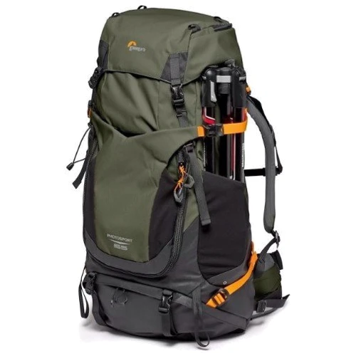 Lowepro PhotoSport Outdoor Backpack PRO BP 55L AW IV Small-Medium, Dark Green (LP37471-PWW): Місткість Профессиональная цифровая зеркальная фотокамера или профессиональная беззеркальная камера с прикрепленным объективом 70–200 мм f/2.8; 1-2 дополнительных линзы; 3-литровый резервуар для гидратации (не