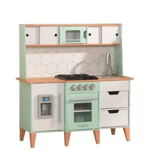 Детская кухня KidKraft Mid-Century Modern с системой легкого складывания EZ Kraft Assembly (53432)