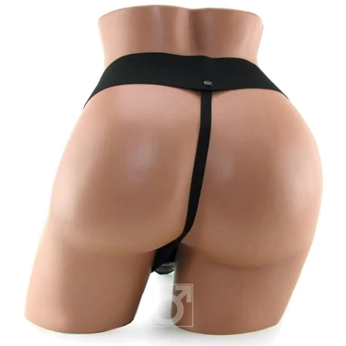Фаллопротез Fetish Fantasy Deluxe Hollow Strap-On Set, 18,4х3,8 см
