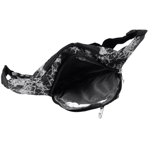 Мужская поясная сумка Valiria Fashion серая 4DETBP3351-2-9: Застежка Молния