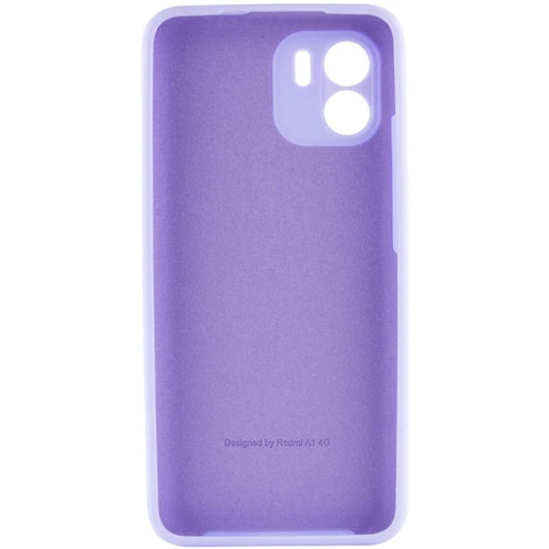 Аксессуар для смартфона Mobile Case Silicone Cover Full Camera Lilac Dasheen for Xiaomi Redmi A1+ / A2+: Тип накладка на заднюю часть