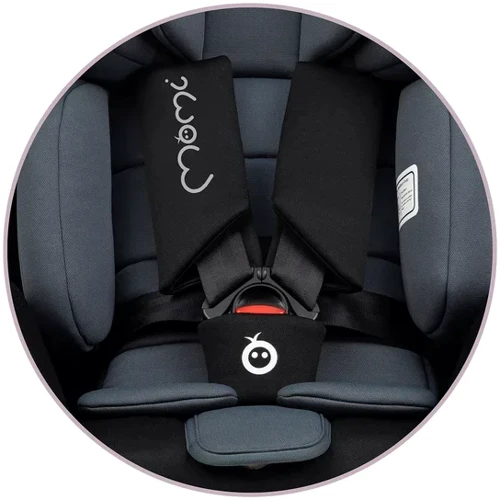 Автокрісло MoMi URSO I-Size 0-36kg Black (Hnrt_4771): Регулювання высота подголовника, наклон спинки, высоты внутренних ремней