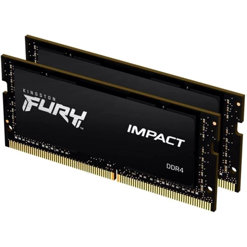 Kingston FURY 64 GB (2x32 GB) SO-DIMM DDR4 3200 MHz Impact (KF432S20IBK2/64): Тип DDR4