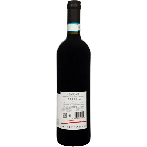 Вино Altefrange Piemonte Dolcetto DOC червоне сухе 0.75 л (FSH_8003911011303): Країна виробник Италия