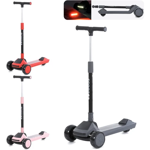 Триколісний самокат Scooter Maxi-big iTrike JR3-144 (3 кольори): Кількість коліс 3