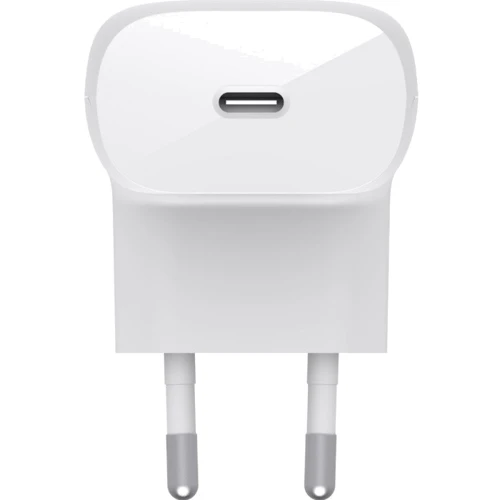 Зарядное устройство Belkin USB-C Wall Charger Home Charger 30W White (WCA005VFWH): Тип сетевое