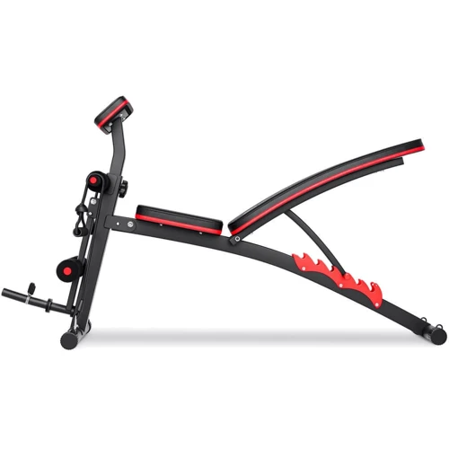 Скамья для жима и пресса Hop-Sport HS-1035 с партой Скотта: Вид применения домашний