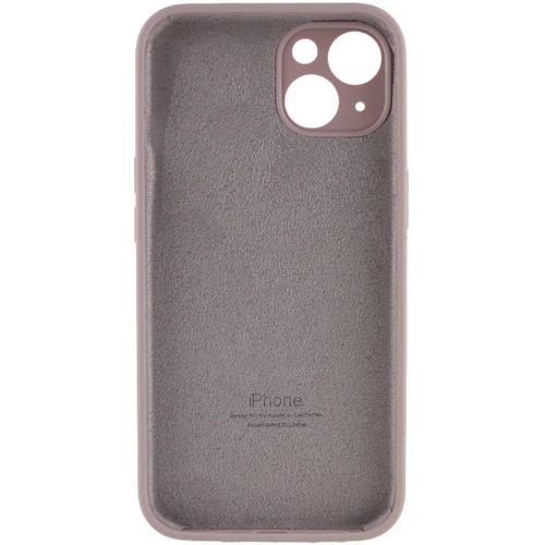 Чехол для iPhone Mobile Case Silicone Case Full Camera Protective Lavender for iPhone 15: Цвет фиолетовый
