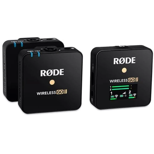 Беспроводная микрофонная система Rode Wireless Go II: Тип Для планшетов, смартфонов