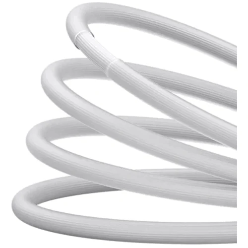Кабель Baseus USB Cable to Lightning CoolPlay Series Fast Charging 2.4A 2m White (CAKW000502) фото 6