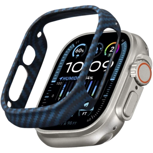 Чехол для Apple Watch Pitaka Air Case Black/Blue for Apple Watch Ultra 49mm / Ultra 2 (KW2302A): Совместимость Apple Watch 49mm
