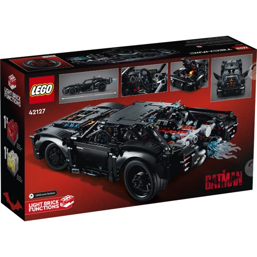 LEGO Technic 42127 Бэтмобиль: Количество деталей, шт. 1360