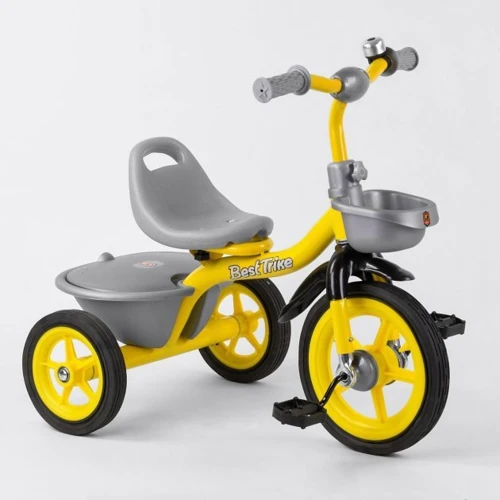 Детский велосипед BestTrike желтый (BS-9603)