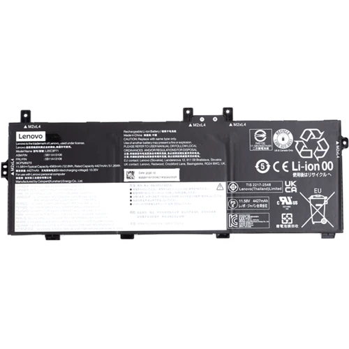 Батарея для ноутбука PowerPlant Lenovo ThinkPad X13 Yoga Gen 2 L20C3P71 (NB481309)
