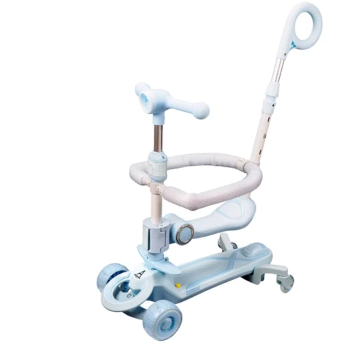 Самокат дитячий 5 в1 Maraton Baby Care 388 блакитний