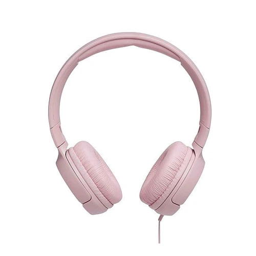 Навушники JBL T500, Pink (JBLT500PIK): Тип конструкції накладні