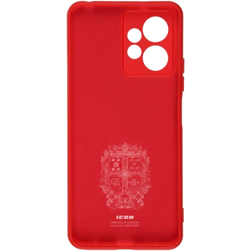Чехол для телефонов ArmorStandart ICON Case Camera cover Red for Xiaomi Redmi Note 12 4G (ARM67703): Цвет красный