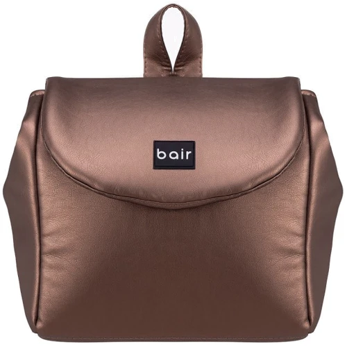 Коляска 2 в 1 Bair Infinity кожа 100% BI-02-AMO bronze pearl (бронза перламутр): Возможность установки люльки есть