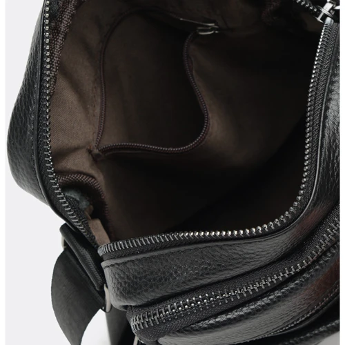 Мужская сумка через плечо Keizer черная (k11108-black): Пол Мужской