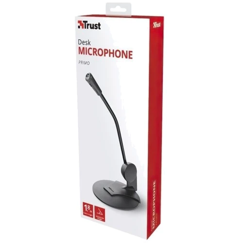 Микрофон Trust Primo Desk 3.5mm Black (21674): Назначение для компьютера