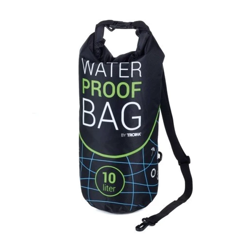Уличная сумка Troika с защитой от воды WATERPROOF BAG (WPB10/BK): Производитель Troika