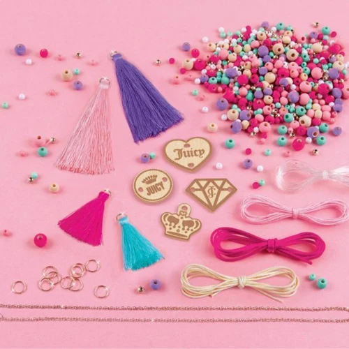 Набор для создания шарм-браслетов Make it Real Juicy Couture Модные украшения с кистями (MR4415)