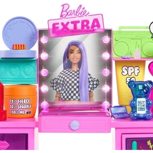 Игровой набор Barbie Экстра Визажный столик (GYJ70) фото 3