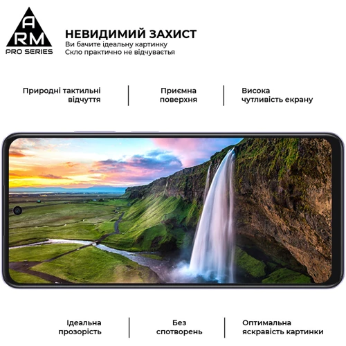 ArmorStandart Tempered Glass Pro Black for OPPO A3 4G / A3x 4G / A40m 4G (ARM80892) фото 5
