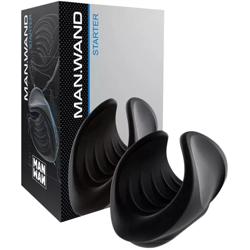 Мастурбатор Manwan MAN.WAND STARTER, отлично для пар, регулируемое сжатие, виброминет