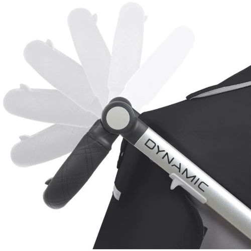 Прогулочная коляска El Camino Dynamic ME 1053 (onyx): Ширина шасси 56 см
