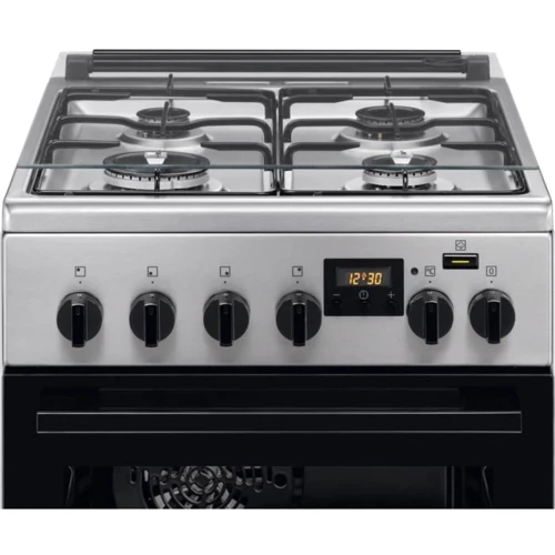 Плита комбинированная Electrolux LKK560207X: Тип духовки электрическая